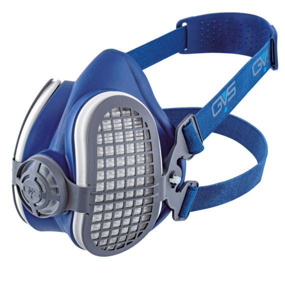 Masque ultracompact avec filtres Ellipse gris P3 avec SAFETOP de carbone