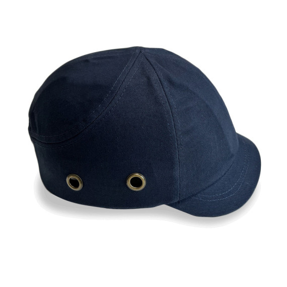 Visera-Casco sport, bleu marine court, EN812 SAFETOP