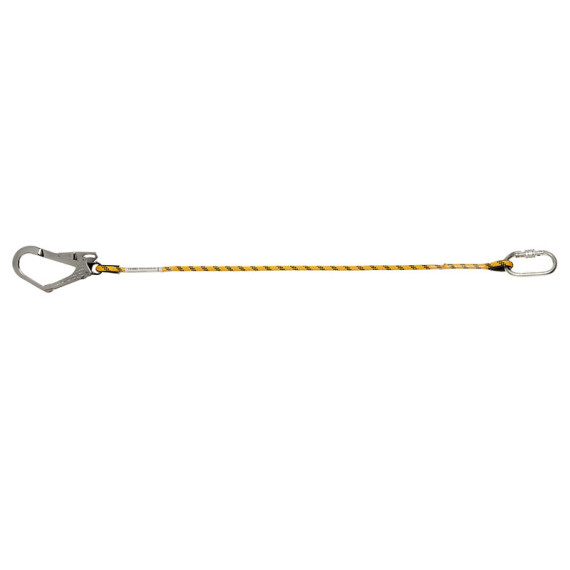1 m Seil mit Karabiner 80112J und 80113SA Safetop Haken