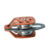 Polea doble de aluminio para cuerdas de hasta 16 mm EN 12278 SAFETOP