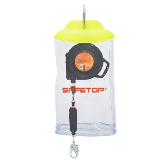 Funda protectora para retráctiles transparente 48x28 cm (sin mosquetón) SAFETOP