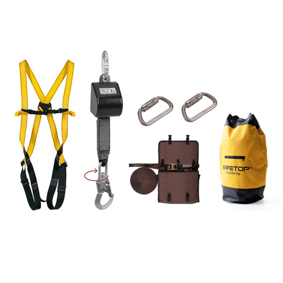 Kit horizontal plus 2, 80071B, 80266-20, 2x80120, 80230-N y 80122 SAFETOP