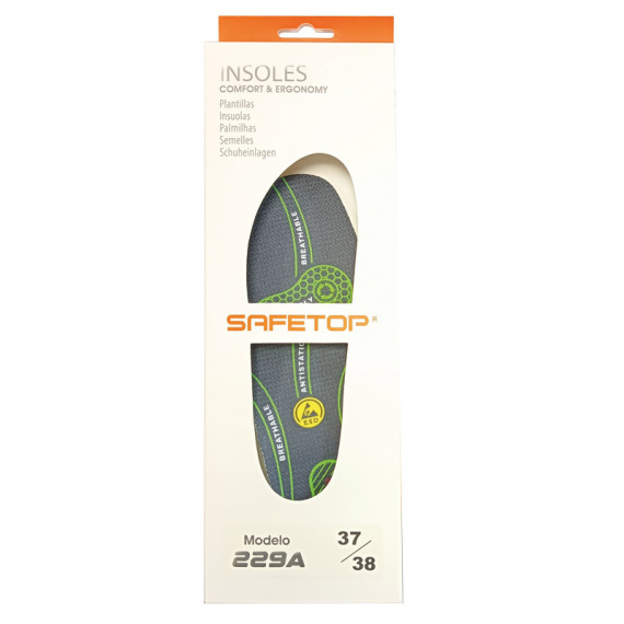 Plantilla Ecofriendly PU Comfort ArchSupport SAFETOP