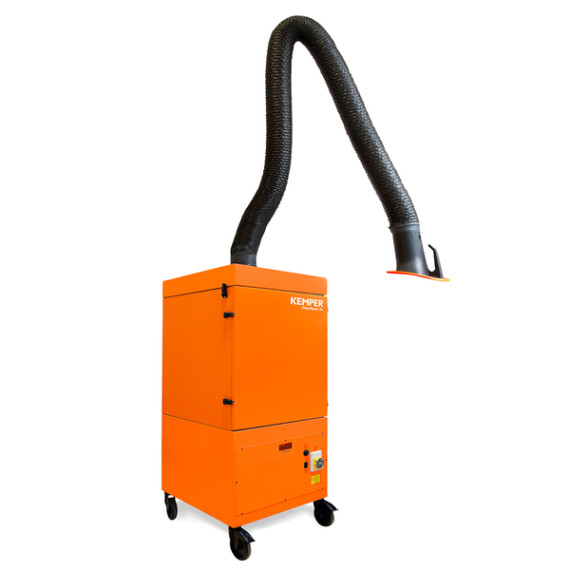 Appareil d'aspiration FilterMaster XL pour fumées de soudage, filtre autonettoyant et certification W3 IFA KEMPER.