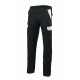 Pantalon negro stretch bicolor multibolsillos Serie PT103002S