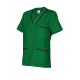 Camisola pijama verde de manga corta Serie B589
