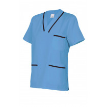 Camisola pijama celeste de manga corta Serie B589