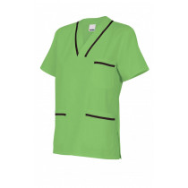 Camisola pijama verde lima de manga corta Serie B589