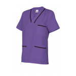 Camisole pajama purple short sleeve B589 series