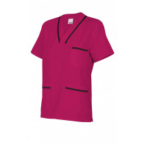 Camisole Pijama Bordeaux Manga Curta Série B589