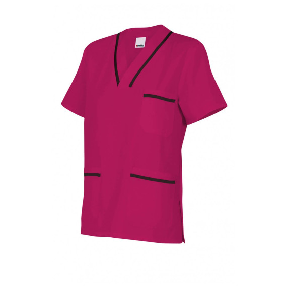 Camisole Pijama Bordeaux Série à manches courtes B589