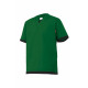 Camisola pijama verde de manga corta Serie M589