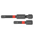 Ponta de impacto hexagonal 1/4" Ø 3mm - 30 mm (5 Unid) TENGTOOLS