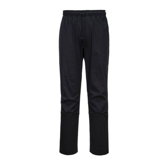 Pantalon de cuisine MeshAir Pro couleur noire pour les environnements chauds PORTWEST C073