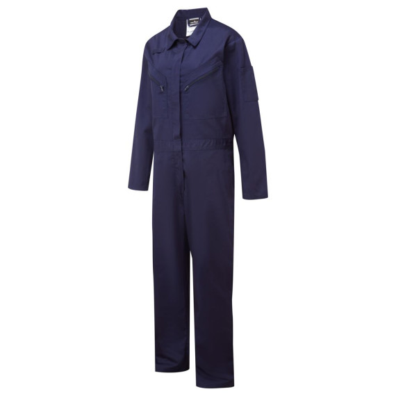 Work coverall for women with front zipper, classic model PORTWEST C184