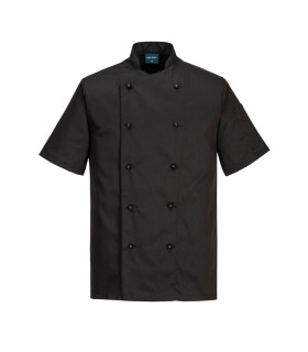 Giacca da chef Kent ambienti caldi maniche corte 10 bottoni PORTWEST C734