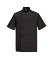 Veste de chef Kent pour climats chauds à manches courtes 10 boutons PORTWEST C734