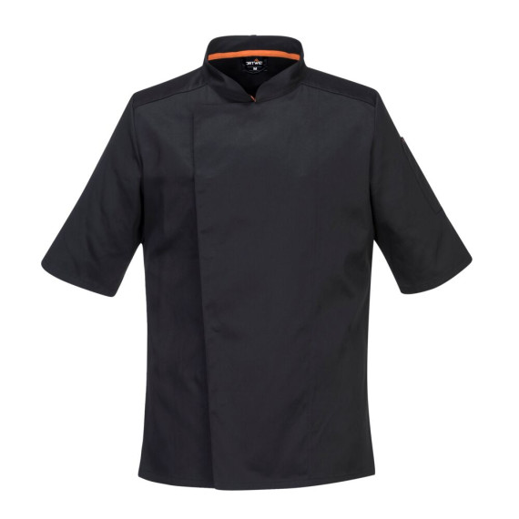 Chaqueta de cocina M/C paneles de malla MeshAir Pro anti- manchas PORTWEST C738