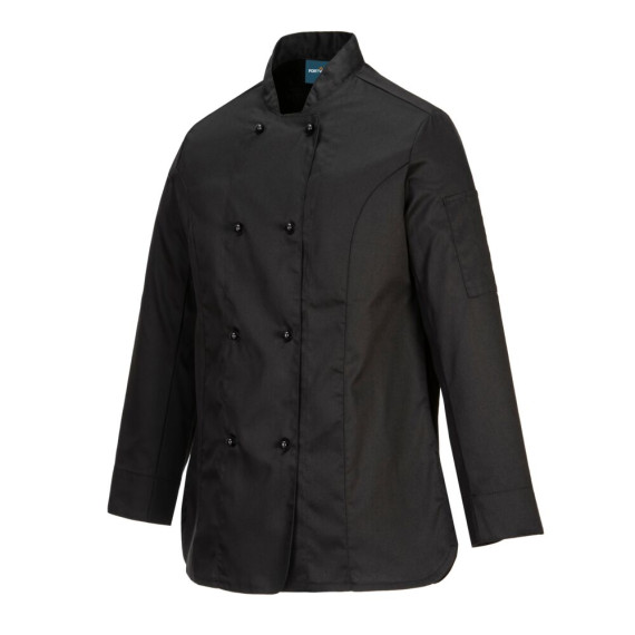 Chaqueta de cocina para mujer, modelo Raquel manga larga PORTWEST C837