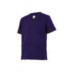 Camisole Pyjama Navy Kurzarm-Serie P589-Serie
