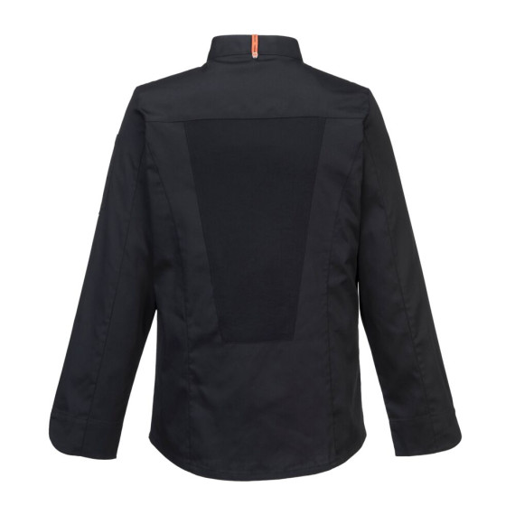 Jaqueta de cozinha punhos franceses M/L MeshAir Pro acabamento premium PORTWEST C838