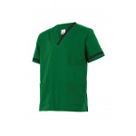 Camisole Green Pyjama Kurzarmserie P589