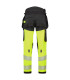 Class 1 safety pants with removable elastic high visibility cover EV4 Regular PORTWEST EV442