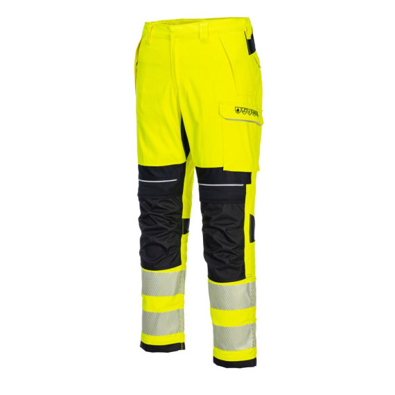 Pantaloni da lavoro ad alta visibilità PW3 resistenti al fuoco PORTWEST FR406