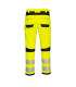 High visibility flame-resistant work trousers PW3 PORTWEST FR406