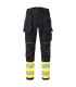 Reinforced fabric work trousers PW3 FR Hi Vis Class 1 Holster PORTWEST FR416