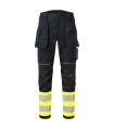 Pantalão de trabalho tecido reforçado PW3 FR Hi Vis Classe 1 Holster PORTWEST FR416
