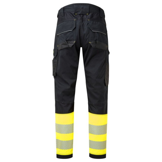 Arbeitshose verstärkt PW3 FR Hi Vis Klasse 1 Holster PORTWEST FR416