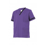 Camisole Pijama Roxo Manga Curta P589 Series