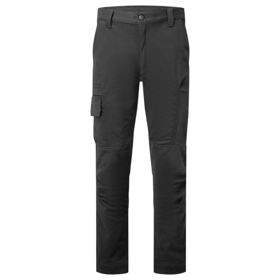 Work pants with multi-function pockets for winter in black color PORTWEST KX312