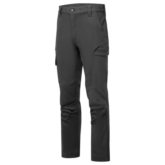 Pantalão de trabalho com bolsos multi-função para inverno na cor preta PORTWEST KX312