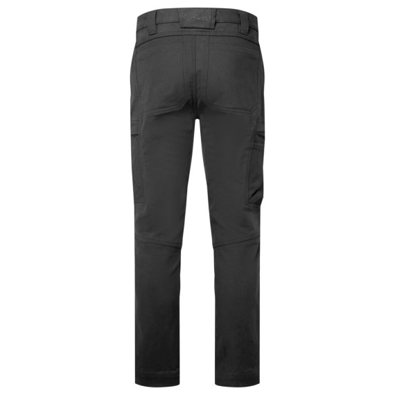 Pantalão de trabalho com bolsos multi-função para inverno na cor preta PORTWEST KX312