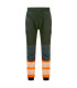 High visibility KX3 pants made of flexible fabric with knee protection and reflective tape PORTWEST KX341