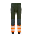 Pantalon haute visibilité KX3 en tissu flexible avec protection des genoux et bande réfléchissante PORTWEST KX341