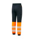 High visibility KX3 pants made of flexible fabric with knee protection and reflective tape PORTWEST KX341