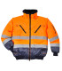 Veste 3 en 1 haute visibilité, col en laine amovible avec bandes réfléchissantes PORTWEST PJ50
