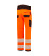 Pantalão elástico e leve PW3 de alta visibilidade com fitas refletoras PORTWEST PW303