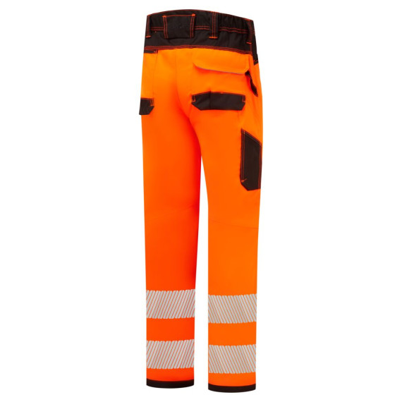 Pantalon élastique et léger PW3 haute visibilité avec bandes réfléchissantes PORTWEST PW303