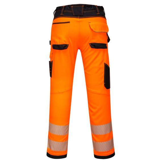 Pantalones de trabalho reforçado cinta Premium HiVisTex Pro PW3 de tiro Regular PORTWEST PW340