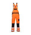 Work bib with Texpel treatment reinforced PW3 multi-pocket + knee pads PORTWEST PW344