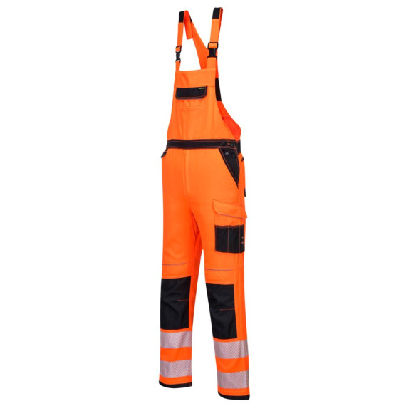 Arbeitslatzhose mit Texpel-Behandlung, verstärkt, PW3, mit mehreren Taschen + Knieschoner PORTWEST PW344
