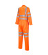 High visibility polycotton service coverall - Regular POTWEST RT42