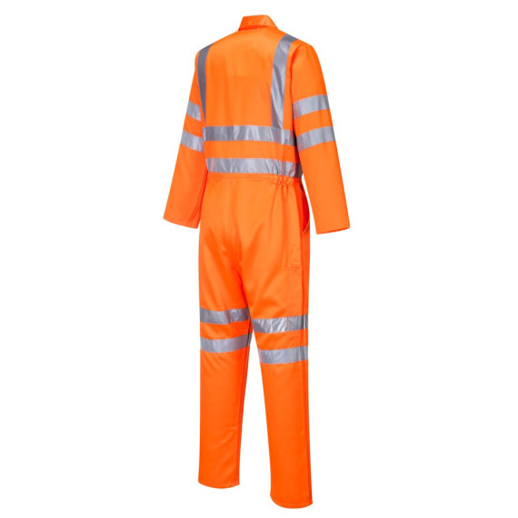 High visibility polycotton service coverall - Regular POTWEST RT42