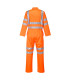 High visibility polycotton service coverall - Regular POTWEST RT42