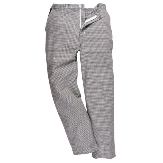 Pantalón de chef Harrow ajuste ceñido Unisex PORTWEST S068