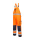 High visibility contrast bib, polycotton with side pockets PORTWEST TX52